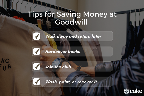 How to save money at Goodwill